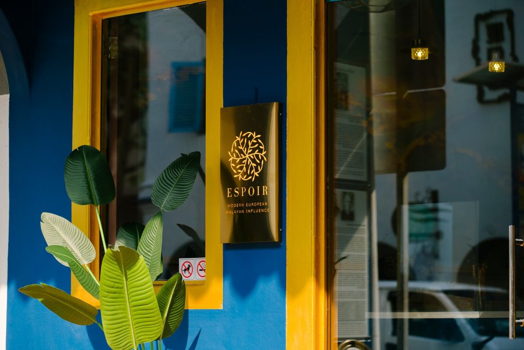 Restaurant Espoir Entrance